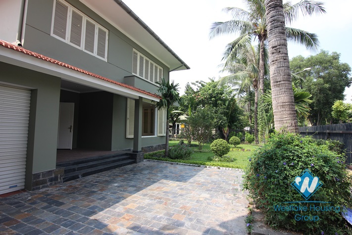 Gorgeous villa with beautiful garden to rent in Dang Thai Mai, Tay Ho area